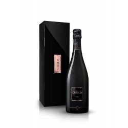 6 x CHAMPAGNE CARBON ROSÉ luxury wooden box